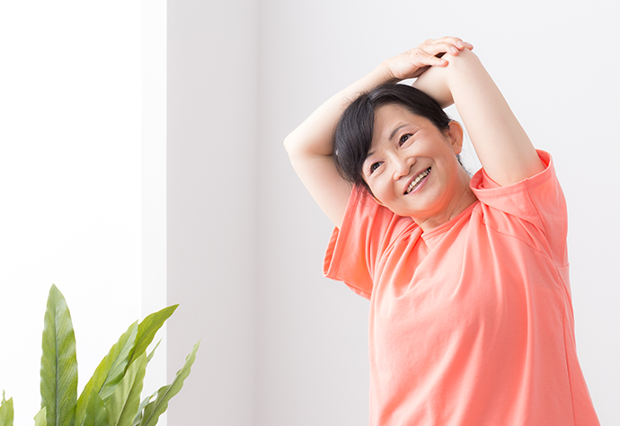 体にかかる負担を少なくしたい